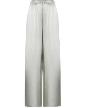 Amen Broek Met Elastische Taille - Grijs