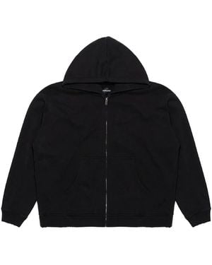 Mainless Zip-Up Hoodie - Black