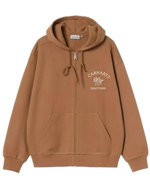 Carhartt Eightynine Hoddie - Brown