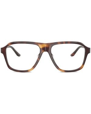 Oliver Peoples X Khaite 1978Rx Glasses - Brown