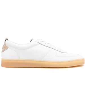 Henderson Leather Trainers - White