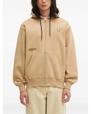 Aape By A Bathing Ape Zip-Fastening Hoodie - Natural