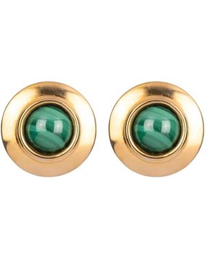 Jennifer Behr Alva Earrings - Green