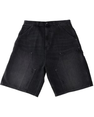 Carhartt Og Aden Double Knee Short - Blue