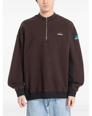 adidas Equipment Blocked Sweatshirt - Brown
