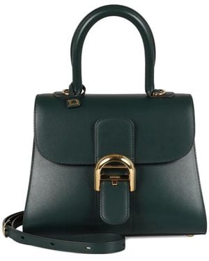 Delvaux Sac Cabas Brillant Pm En Cuir - Noir
