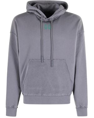 44 Label Group Hoodie À Logo - Grey