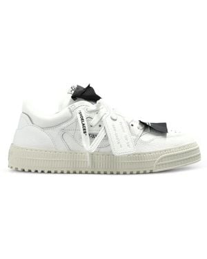 Off-White c/o Virgil Abloh "3.0 Court Low Top" Sports Shoes - White