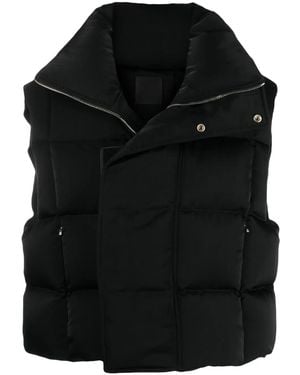 Givenchy Funnel-Neck Padded Gilet - Black