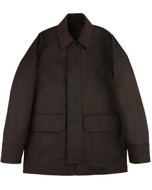 Montedoro Cotton Jacket - Black