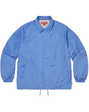Supreme Old English Arc Coaches Jacket - Blue
