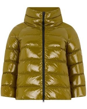 Herno Padded High-Neck Jacket - Green