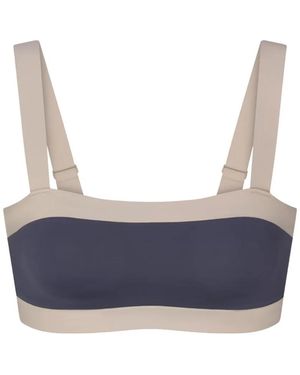 Skims X Nike Matte Shine Mix sports bra - Blau