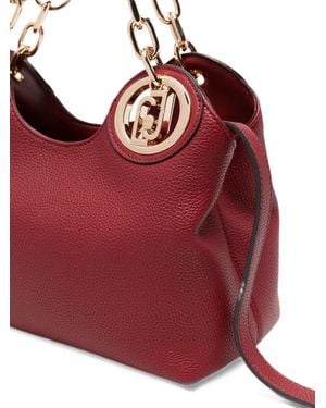 Liu Jo Logo-Plaque Tote Bag - Red