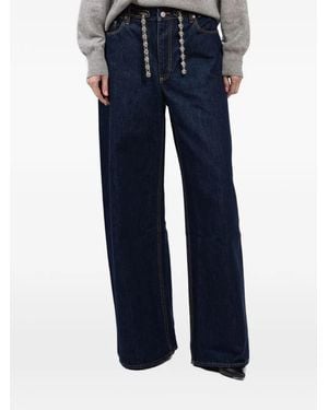EZR Wide-Leg Jeans - Blue