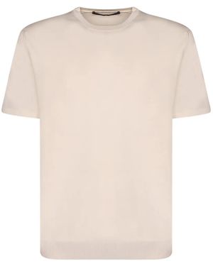 Daniele Fiesoli Fine-Knit T-Shirt - Natural