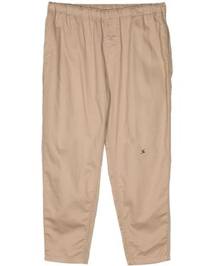 Undercover Elastic-Waist Tapered Pants - Natural