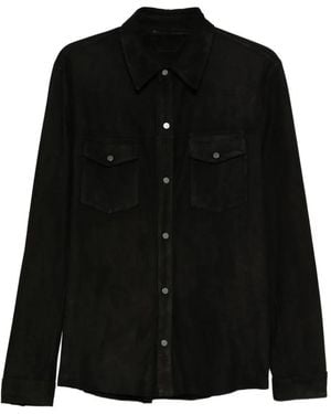 Salvatore Santoro Pocket Shirt - Black
