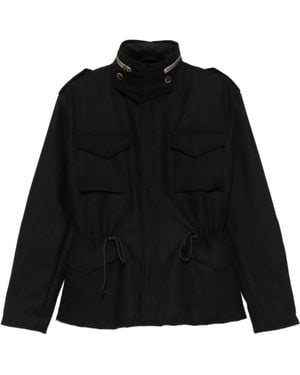 FRONT STREET 8 Drawstring Jacket - Black