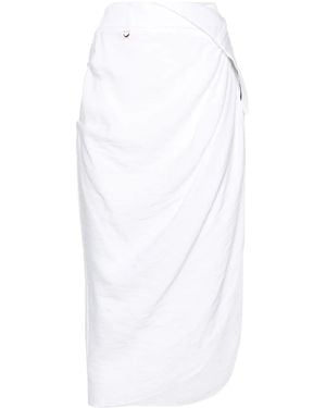 Jacquemus La Jupe Saudade Skirt - White