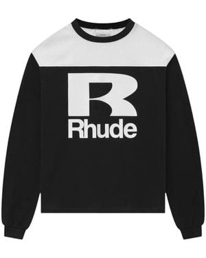Rhude Langärmeliger Pullover - Schwarz