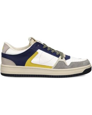 Philippe Model Sneakers Mit Einsätzen - Blau