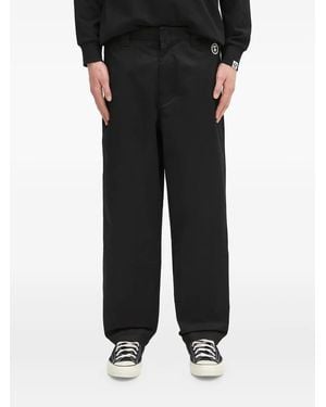 Aape By A Bathing Ape イージーパンツ - ブラック