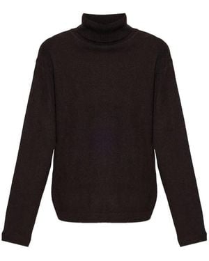 Lisa Yang Roll-Neck Jumper - Black