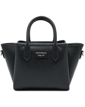 Emporio Armani ハンドバッグ - ブラック