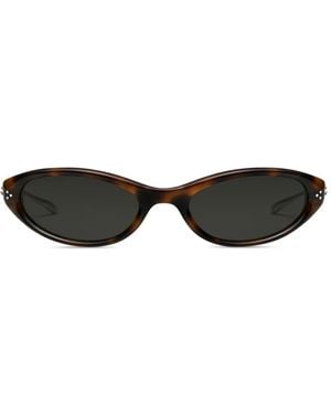 Gentle Monster Crepe L2 Sunglasses - Black