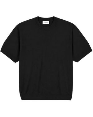 Laneus Short-Sleeves Top - Black