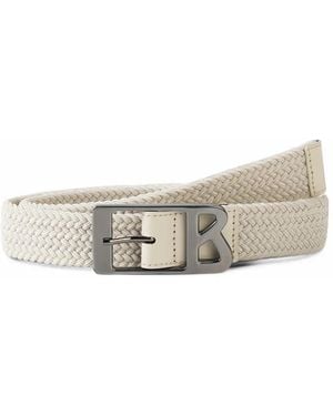 Bogner Melly Braided Belt - White