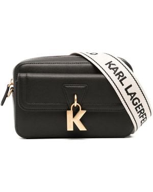 Karl Lagerfeld Klock Umhängetasche - Schwarz