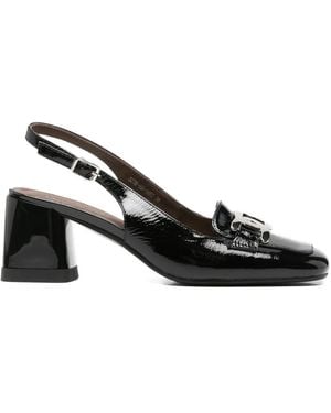 Linda Baumann Slingback Court Shoes - Black