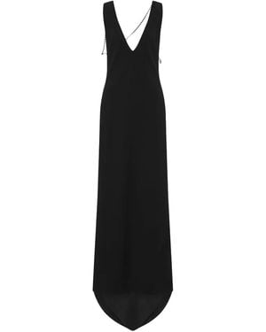 Moschino Flowing Maxi Dress - Black