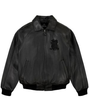 Avirex Appliqué Zip Jacket - Black