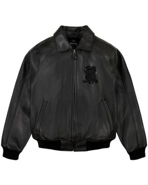 Avirex Appliqué Zip Jacket - Black