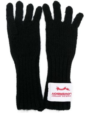 Charles Jeffrey Mohair Gloves - Black