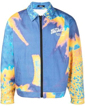 Msftsrep Trippy Summer Light Jacket - Blue