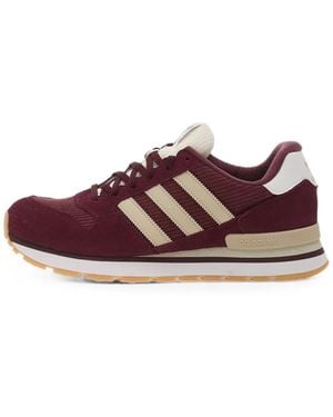 adidas Zx 500 Panelled Low-Top Trainers - Brown
