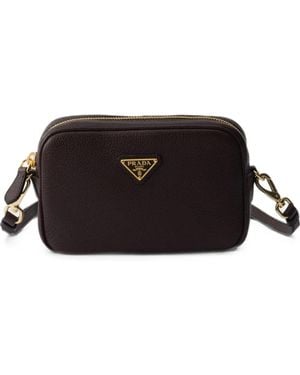 Prada Leather Mini-Bag - Black