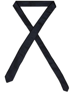 ROBERTO CLERICI Textured-Finish Tie - Black