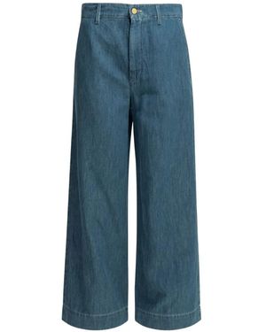 Max Mara Wide-Leg Jeans - Blue