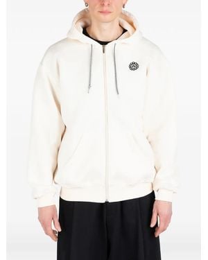 Societe Anonyme Zip Hoodie - White