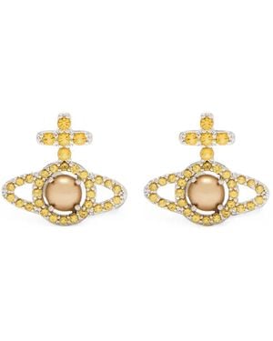 Vivienne Westwood Olympia Orb Earrings - Metallic