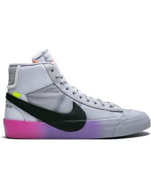 NIKE X OFF-WHITE The 10 Blazer Mid 'off-white Serena Williams' - Grey