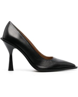 Atp Atelier Pumps Mit Spitzer Kappe - Schwarz
