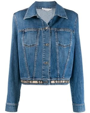 Stella McCartney Denim Jack - Blauw