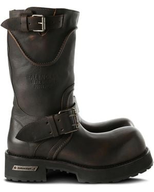 Balenciaga Laarzen Met Gespdetail - Zwart