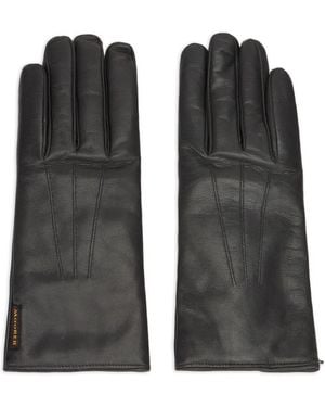 Moorer Leather Gloves - Black